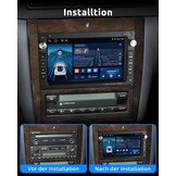 ESSGOO 7 Inch Android 15 Autoradio voor VW, Skoda en Seat - 2GB RAM & 64GB ROM - CarPlay & Android Auto