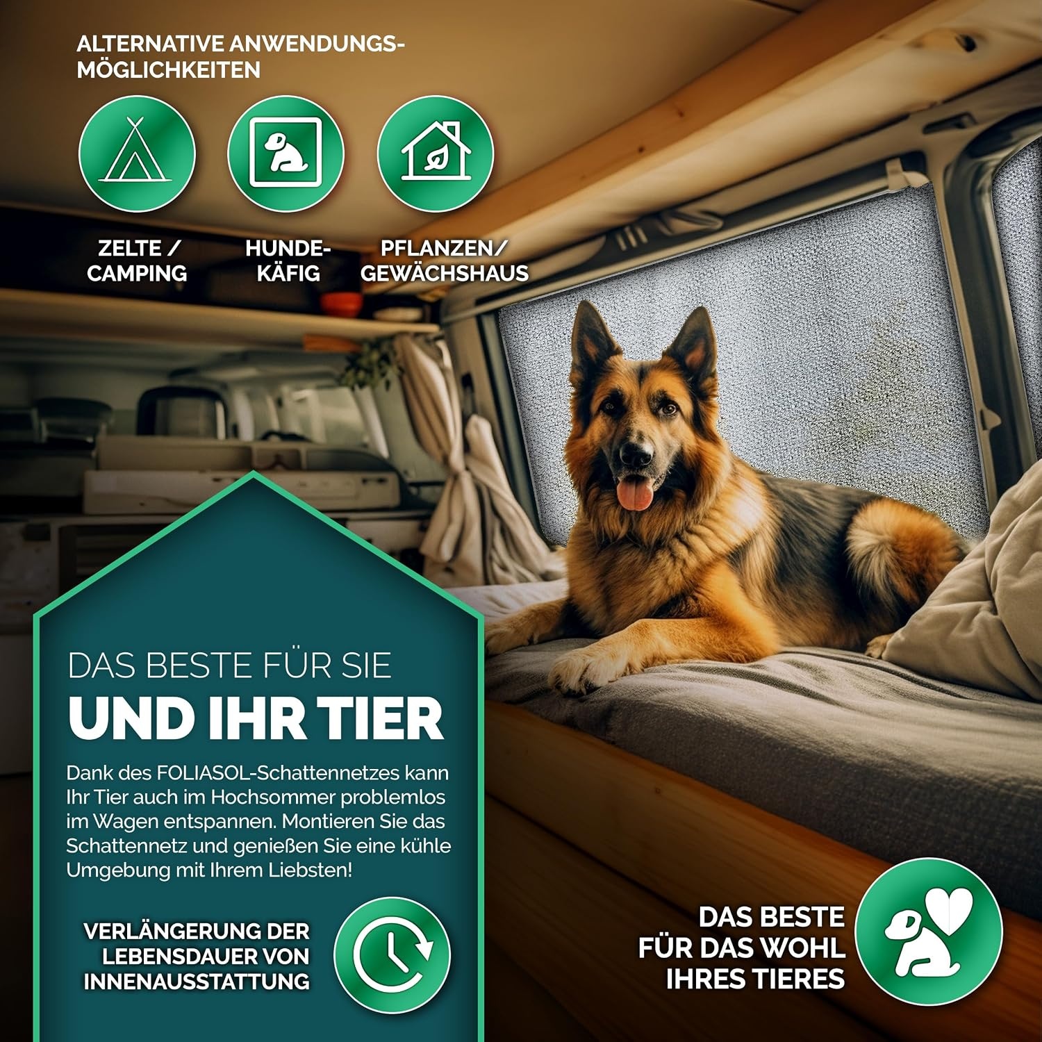 Schaduwnet Auto 4x6m Aluminium - 80% UV Bescherming - Nu met 34% Korting!