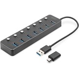 4-Poorts USB 2.0 Hub Zwart | 480 Mbit/s | 56% Korting