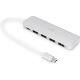 4-Poorts USB 2.0 Hub Zwart | 480 Mbit/s | 56% Korting