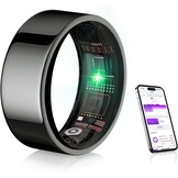 Smart Ring Fitness Tracker - Waterdicht, SpO2, Slaap - Zilver Maat 7 - 60% Korting
