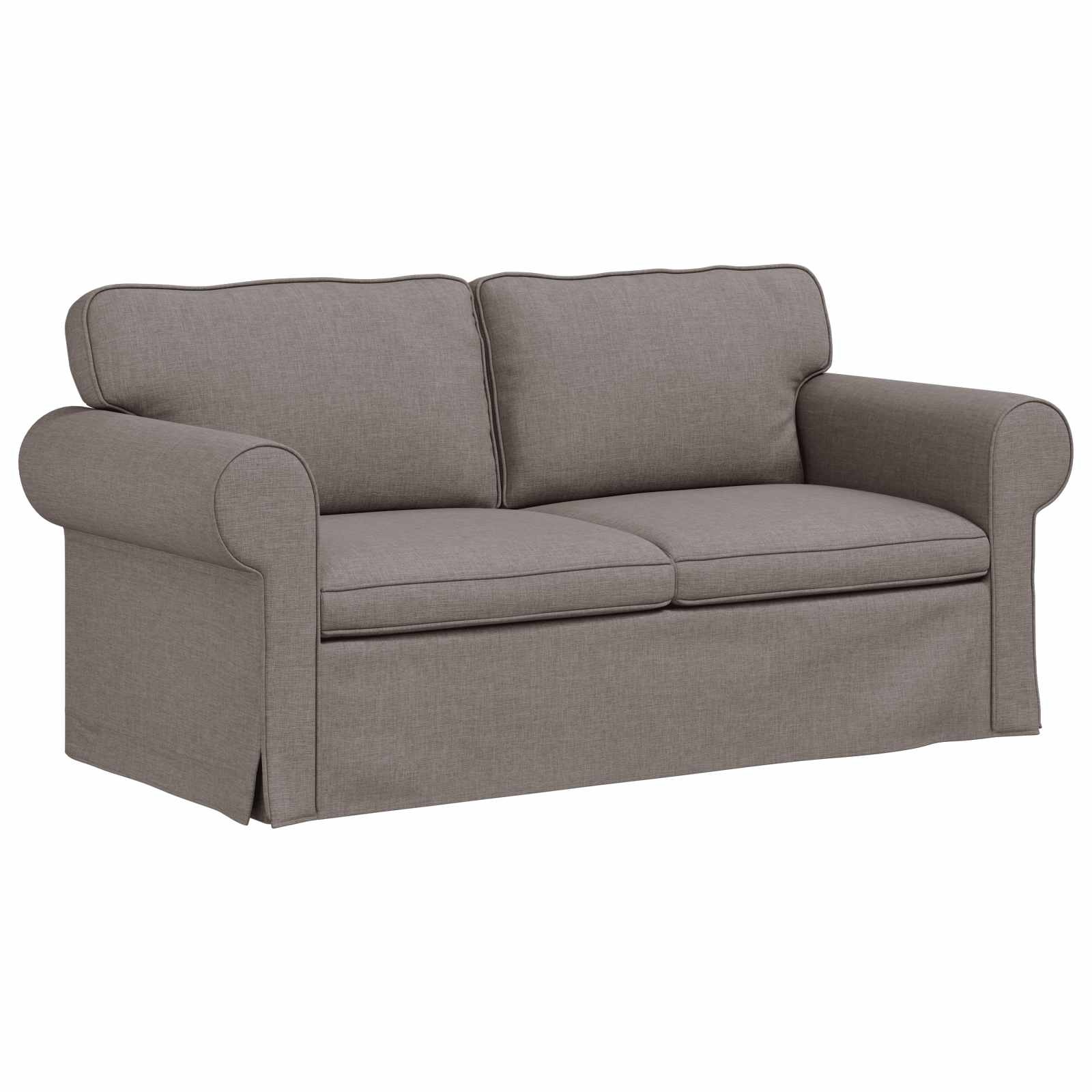 vidaXL Bank 140cm Taupe Metaal - 35% Korting