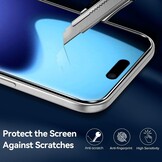 Schokbestendig iPhone Hoesje (6,5") Zwart | 2x Screenprotector | -60%