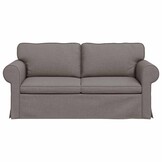 vidaXL Bank 140cm Taupe Metaal - 35% Korting