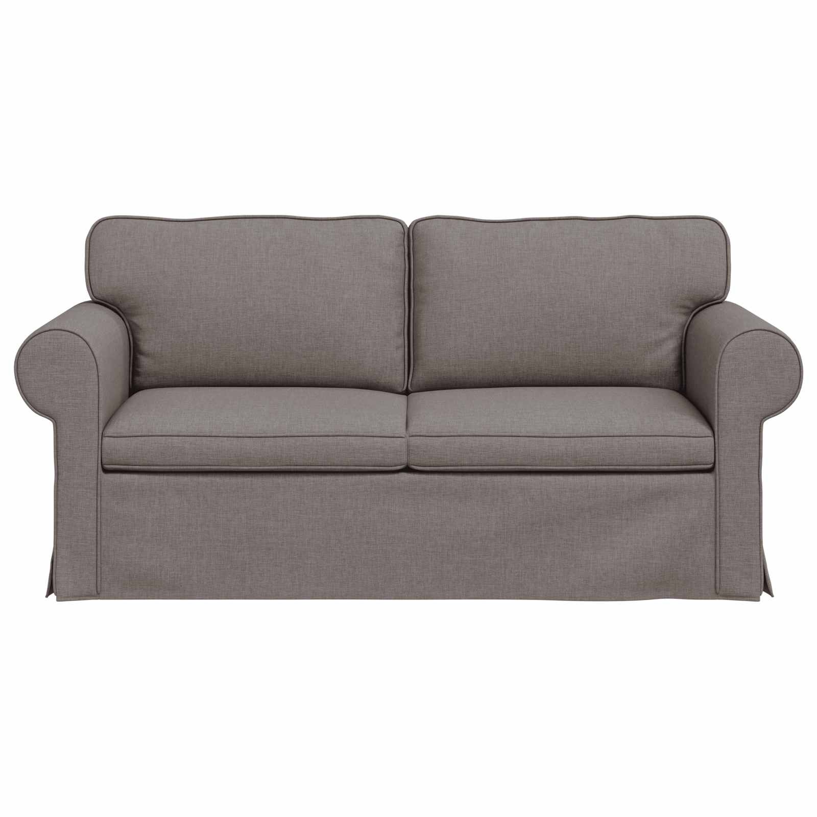 vidaXL Bank 140cm Taupe Metaal - 35% Korting