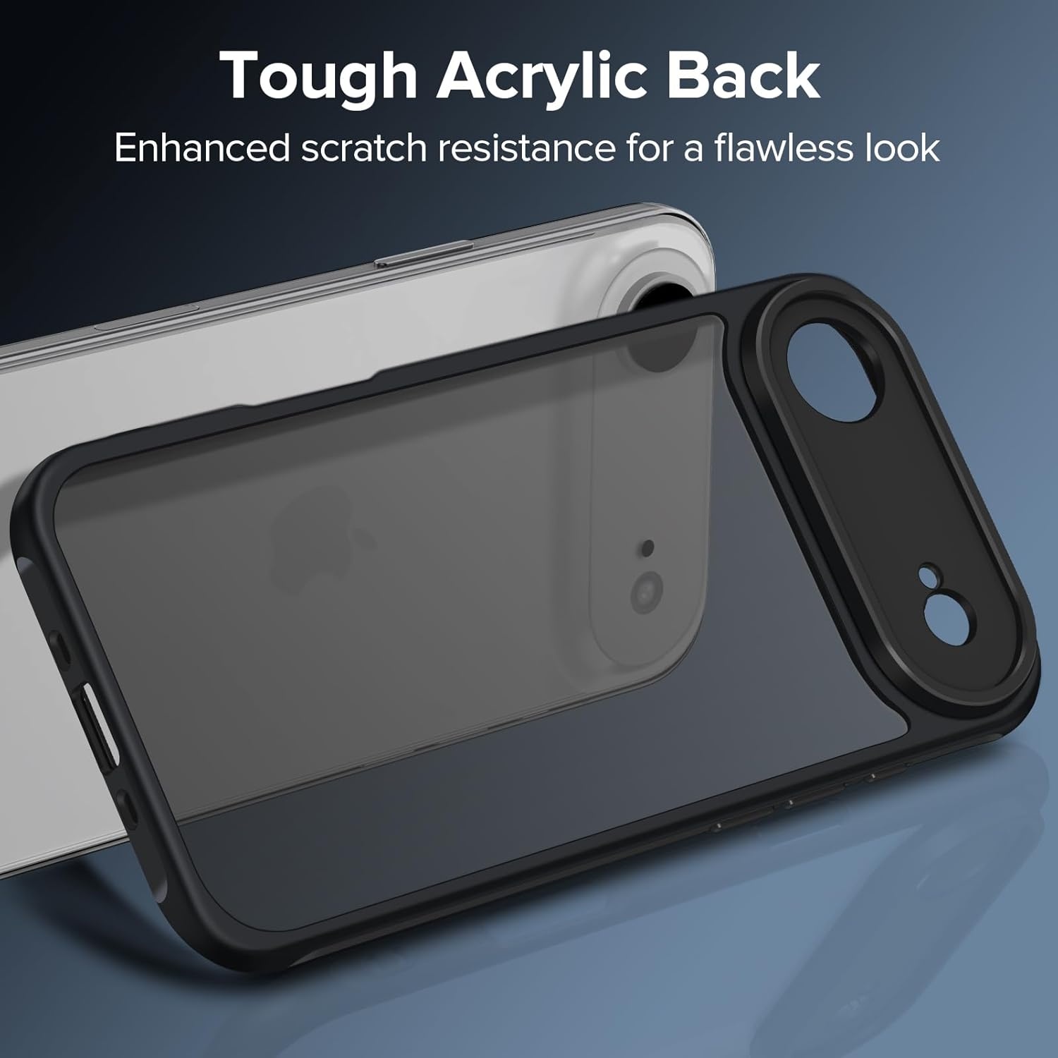 Schokbestendig iPhone Hoesje (6,5") Zwart | 2x Screenprotector | -60%