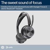 Draadloze Voyager Focus 2-M Headset - 57% Korting