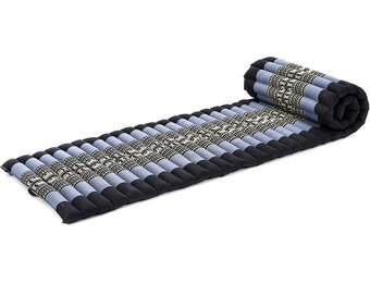 Futon vloermatras blauw - 190x50 cm - 30% korting