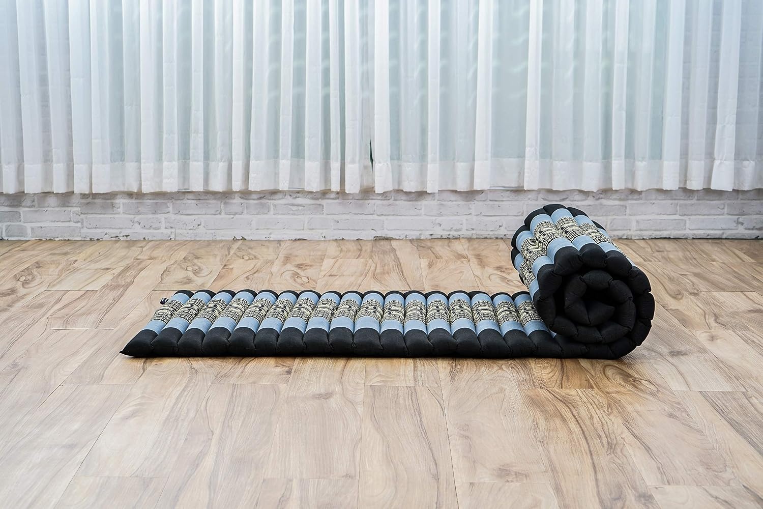 Futon vloermatras blauw - 190x50 cm - 30% korting