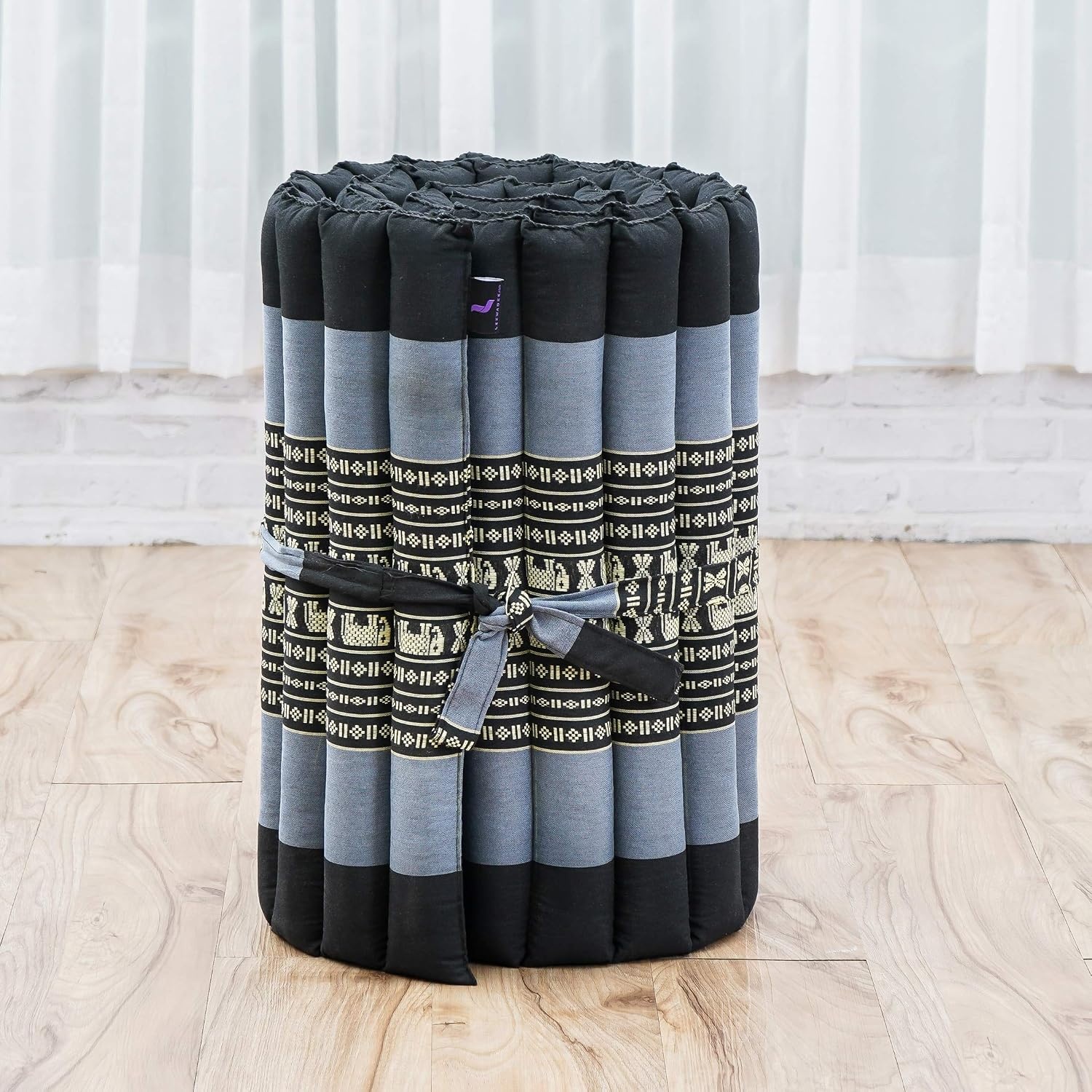 Futon vloermatras blauw - 190x50 cm - 30% korting