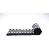 Futon vloermatras blauw - 190x50 cm - 30% korting
