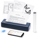 Draagbare A4 Thermische Printer - Compact & Blauw - 29% Korting!