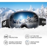Skihelm met Skibril Maat S Grijs | 57% Korting