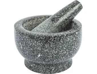 Granieten Vijzel met Stamper - 55% Korting