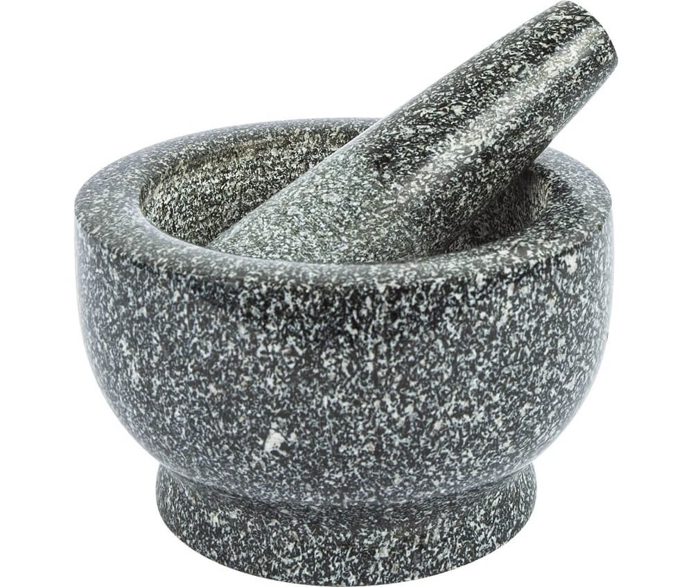 Granieten Vijzel met Stamper - 55% Korting
