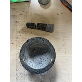 Granieten Vijzel met Stamper - 55% Korting