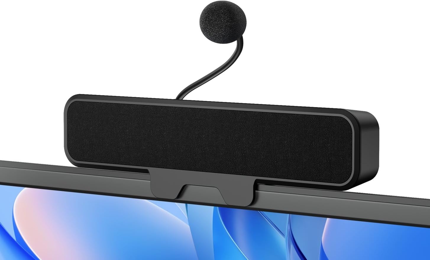USB PC Luidsprekers met Afneembare Microfoon & 58% Korting