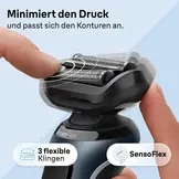 Scheerapparaat Heren Series 6 61-N1000s | Nat & Droog | Zwart | -73%