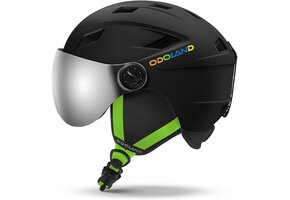 Skihelm Kinderen Mat Zwart Maat XS met Vizier - 53% Korting