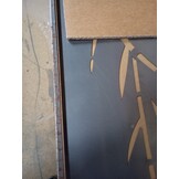 Cortenstaal Wanddecoratie Bamboe 105x55cm - 53% Korting