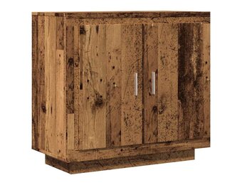 Dressoir 80x40x75 cm Bewerkt Hout Oud Houtkleurig - 34% Korting