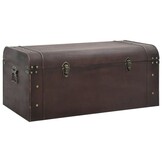 Donkerbruine Schatkist met Sloten - 90x50x39,5 cm (34% Korting)
