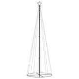 Kegelkerstboom 310 LED's Warmwit 100x300cm met Korting