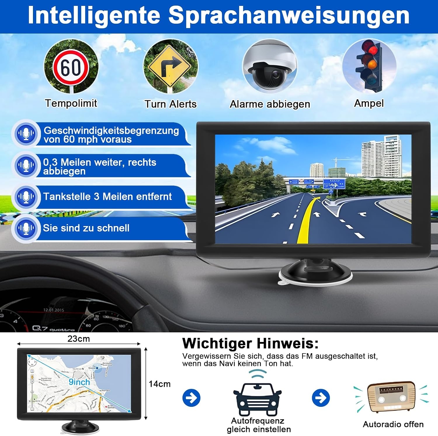 9" GPS Navigatie met Europa Kaarten - 35% Korting!