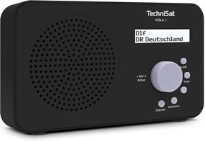 Draagbare DAB+ Radio VIOLA 2 Zwart - 56% Korting