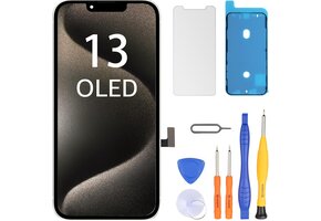 OLED Scherm iPhone 13 (6.1") | FHD Touch Digitizer + Frame | 54% Korting