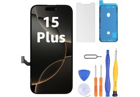 iPhone 15 Plus Display Reparatieset | 6,7" FHD Touchscreen met Frame (34% Korting)