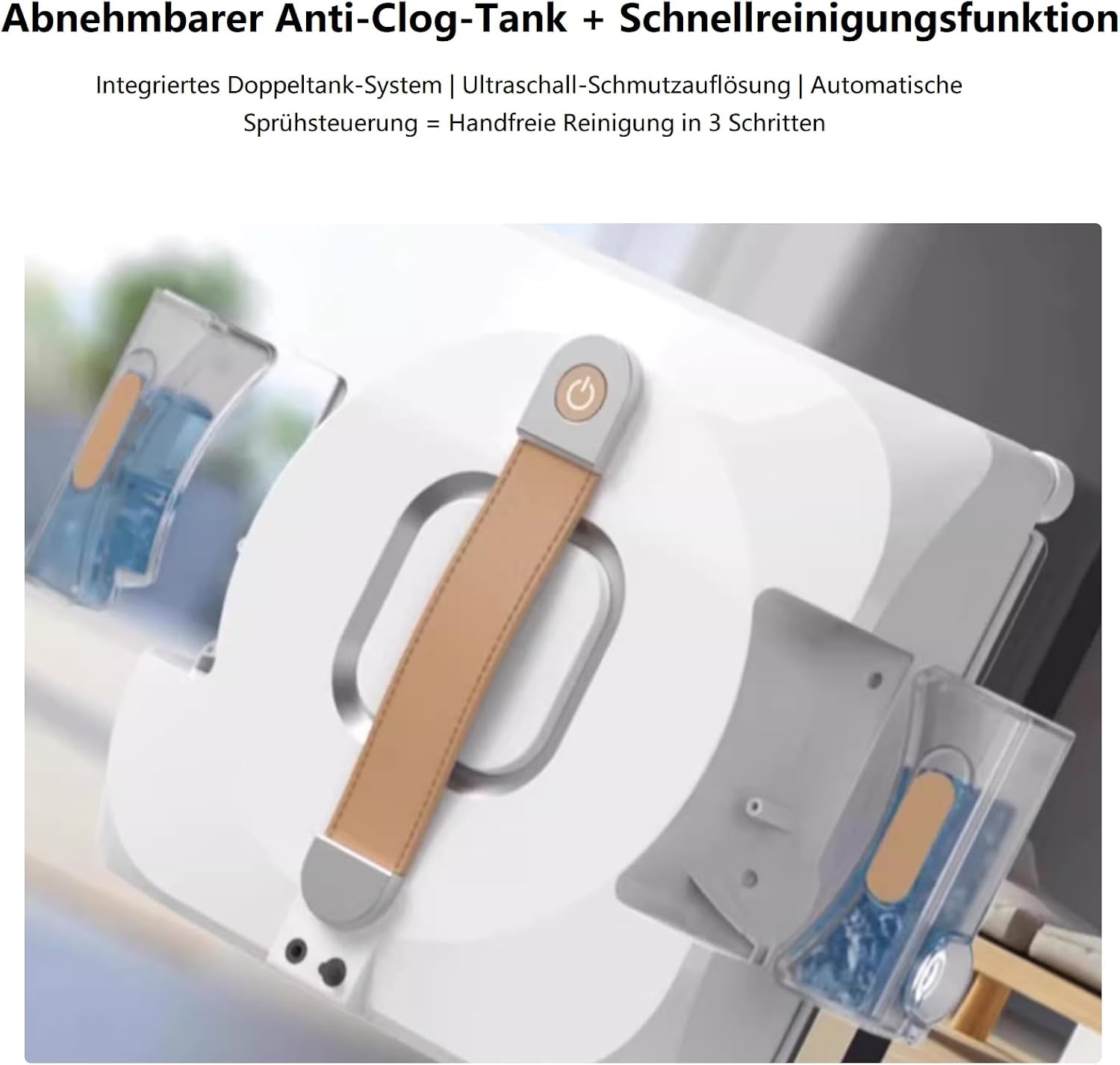 Automatische Raamreiniger met Dubbele Sprayfunctie | 30% Korting