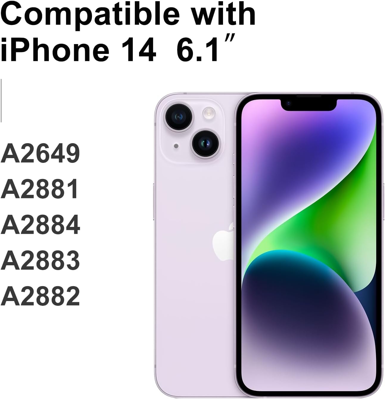 LL TRADER OLED Display voor iPhone 14 - 6.1 Inch Schermvervanging met Digitizer en Gereedschapset