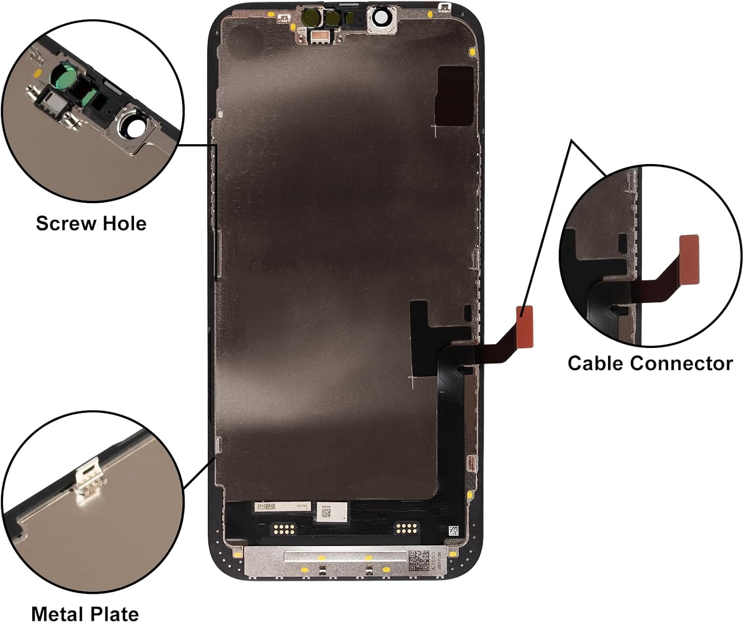 LL TRADER OLED Display voor iPhone 14 - 6.1 Inch Schermvervanging met Digitizer en Gereedschapset