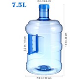 7,5L Blauwe Drinkwaterkan met Handvat - 29% Korting