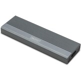 DIGITUS M.2 SATA SSD Behuizing - USB 3.1 Gen2 Type-C - Aluminium - Grijs