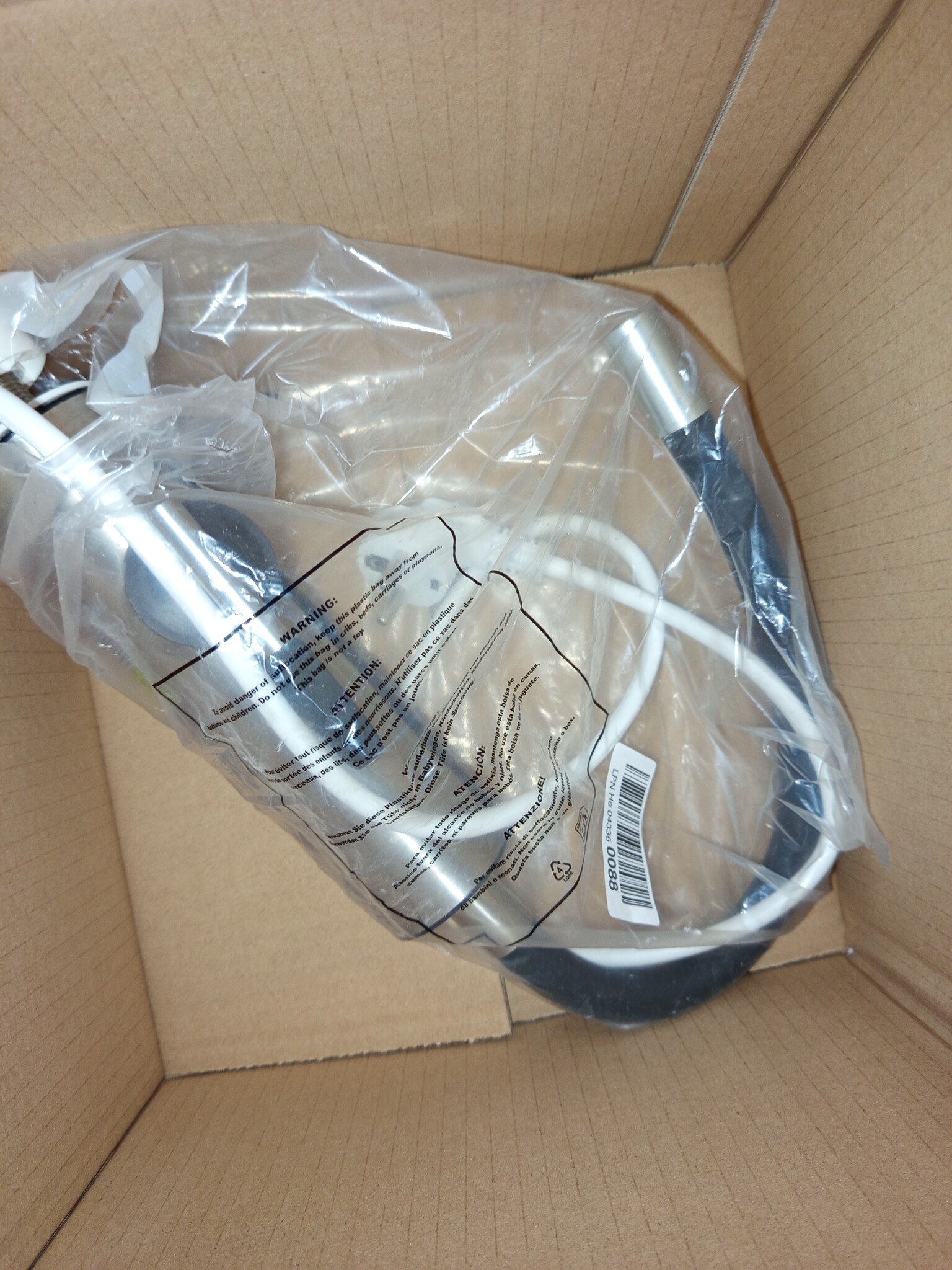 Elektrische Doorstroomboiler Kraan RVS 3000W | Direct Warm Water