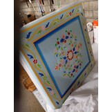 Turquoise Salontafel Massief Mangohout - 54% Korting!