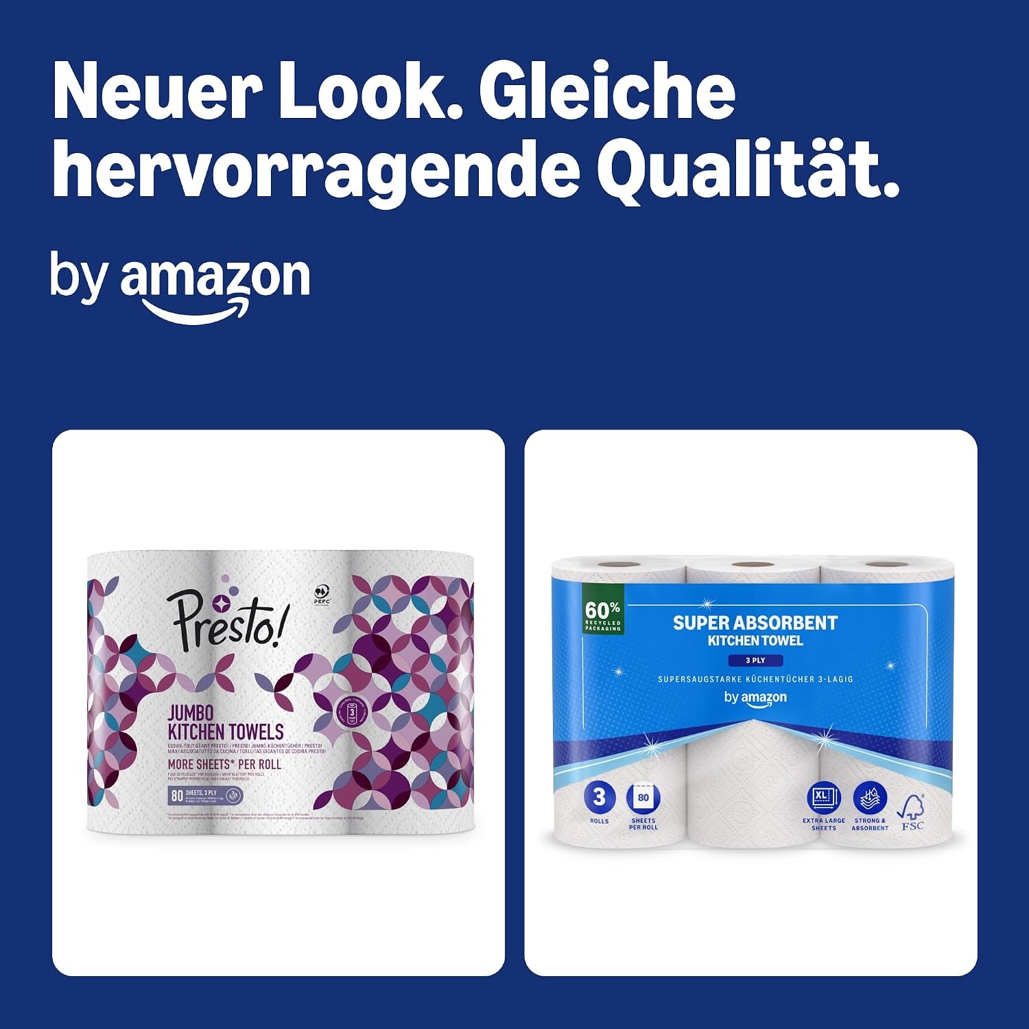 Absorberend Huishoudpapier 3-laags | 18 Rollen | 32% Korting