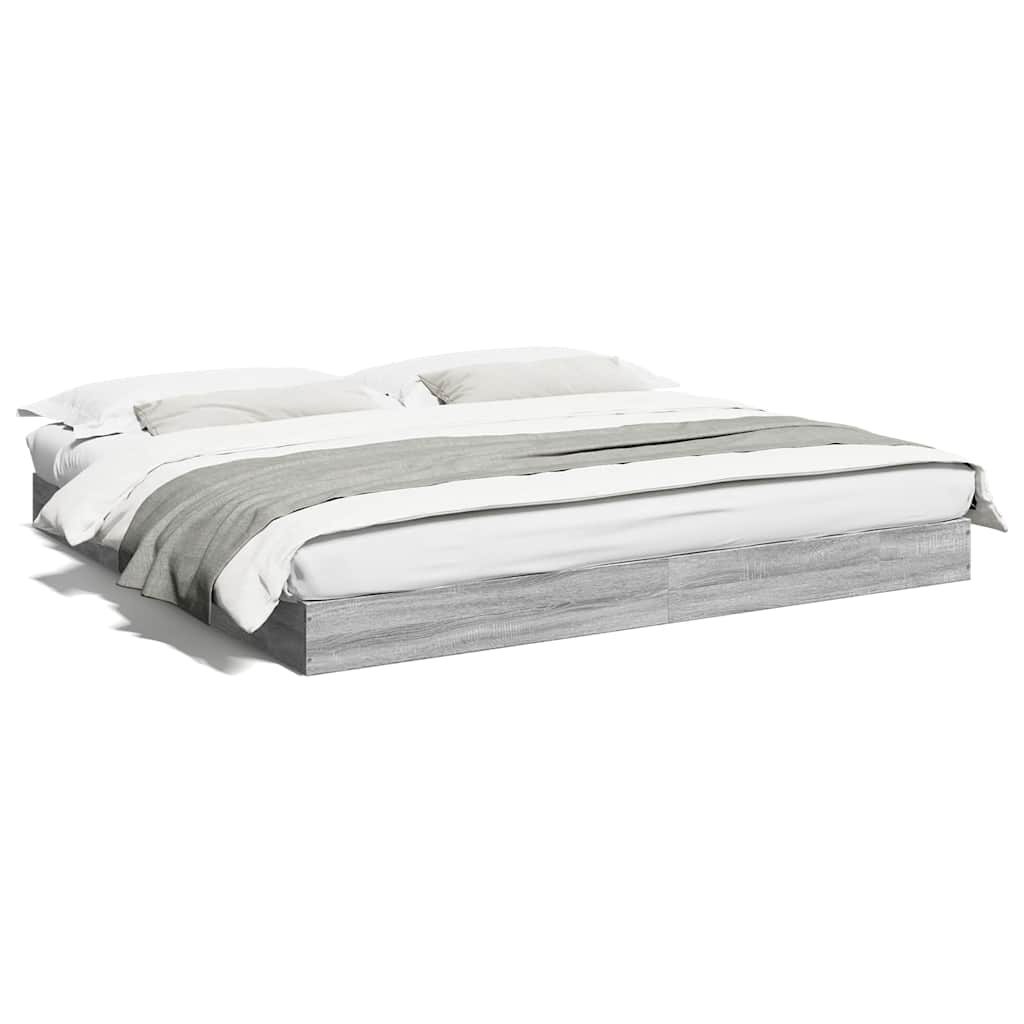 Bedframe Sonoma Eiken 180x200cm - 34% Korting!