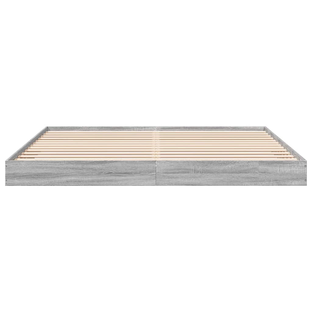 Bedframe Sonoma Eiken 180x200cm - 34% Korting!