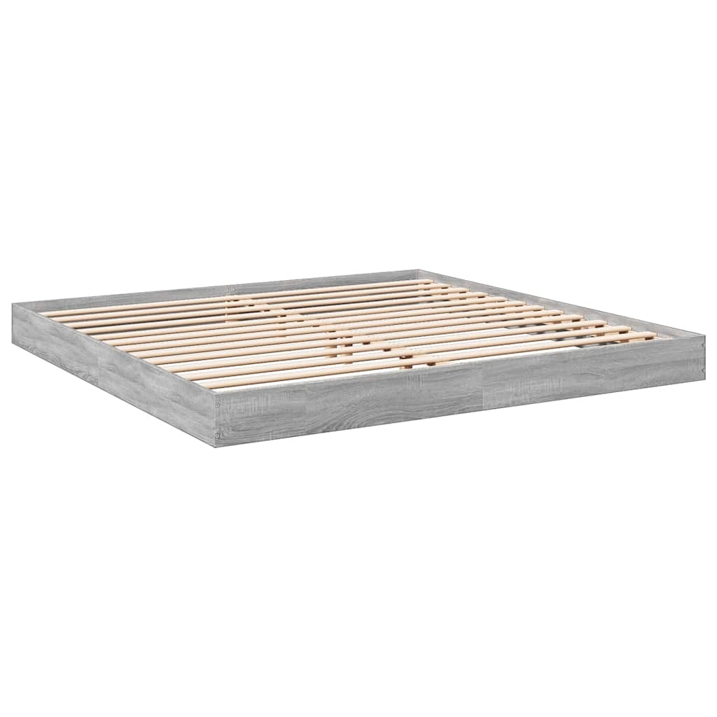 Bedframe Sonoma Eiken 180x200cm - 34% Korting!