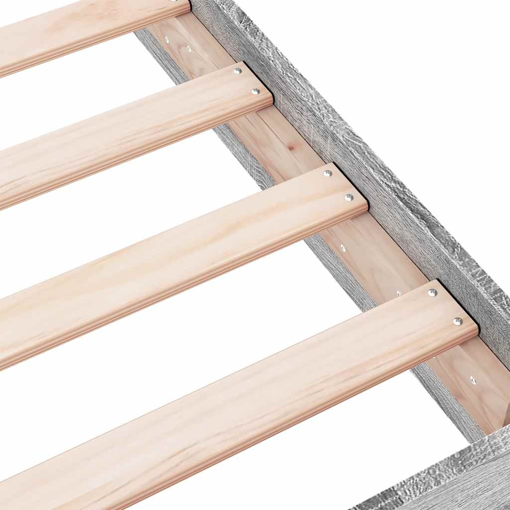 Bedframe Sonoma Eiken 180x200cm - 34% Korting!