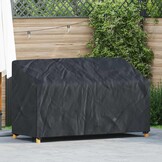 vidaXL Tuinbankhoes Zwart (33% Korting)