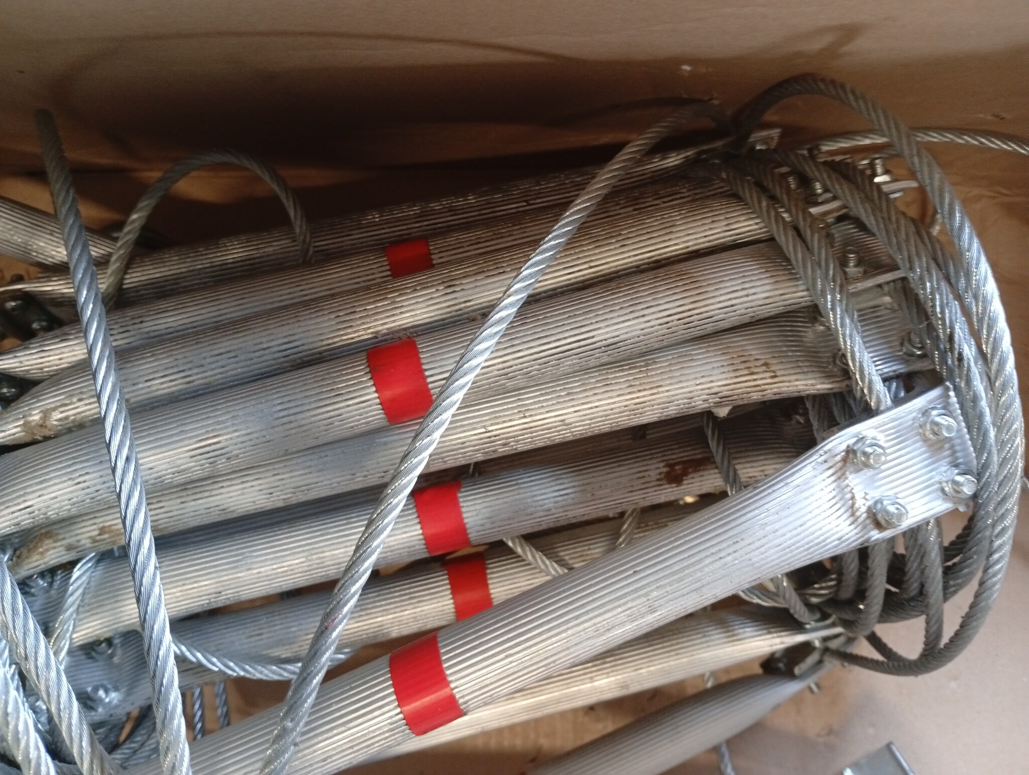 10m Brandladder Aluminiumlegering - 54% Korting
