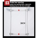 10m Brandladder Aluminiumlegering - 54% Korting