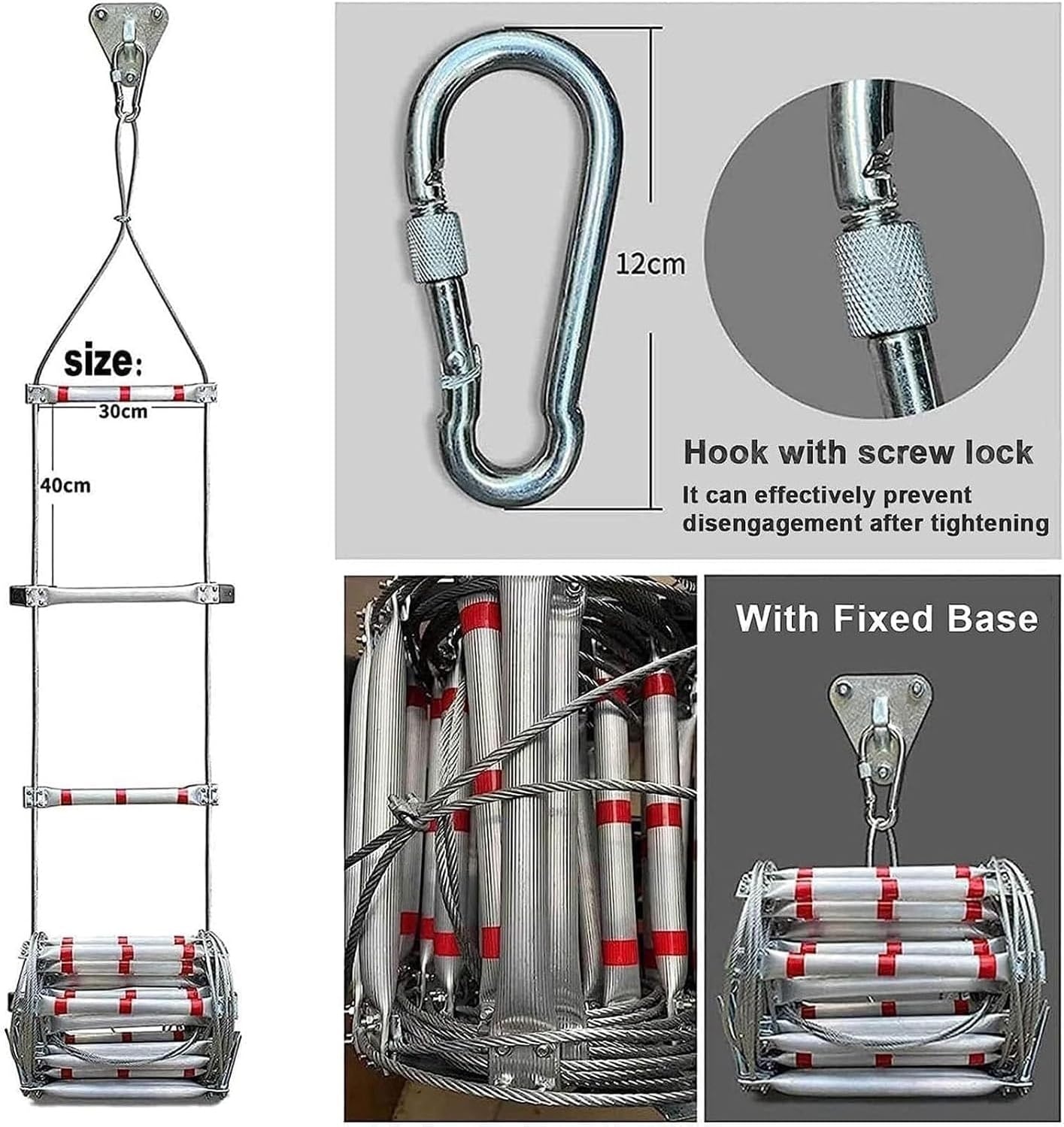 10m Brandladder Aluminiumlegering - 54% Korting