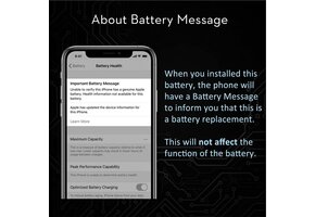 iPhone 11 Batterij 6500mAh met Reparatieset - 32% Korting