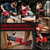 2x 18V 5.0Ah Accu + Oplader voor M18 | 53% Korting