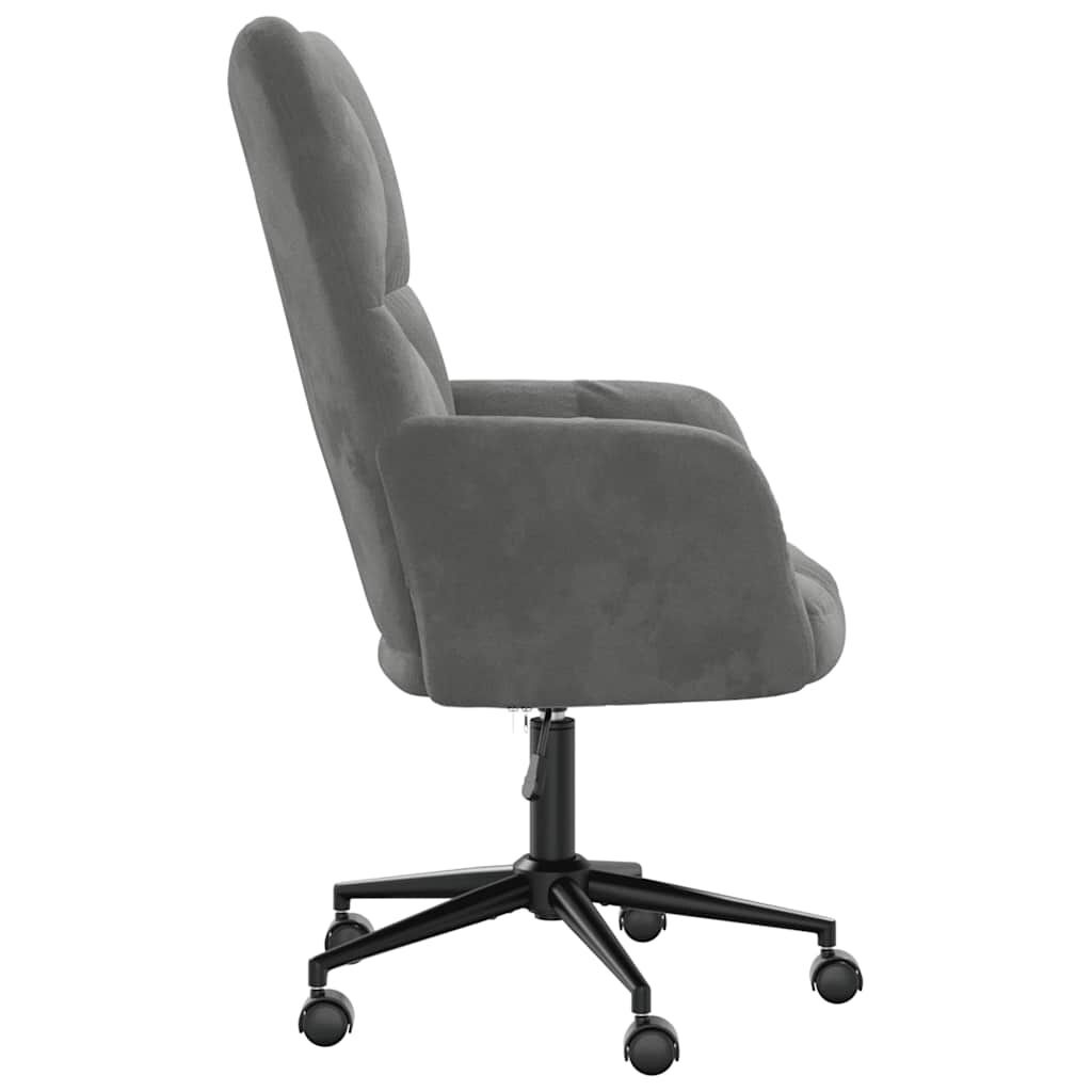 Donkergrijze Relaxstoel Fluweel - 34% Korting!
